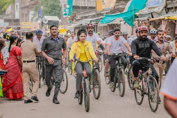Fit India Cycle Wari 2025 Sets National Record with 5000+ Cyclists Riding Over 10 Lakh Km to Pandharpur