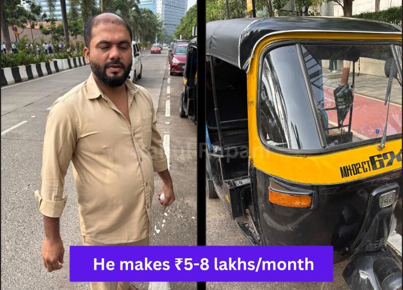 No App, No Funding, No MBA': How a Mumbai Auto Driver Found a Genius Way to Earn ₹8 Lakh/Month