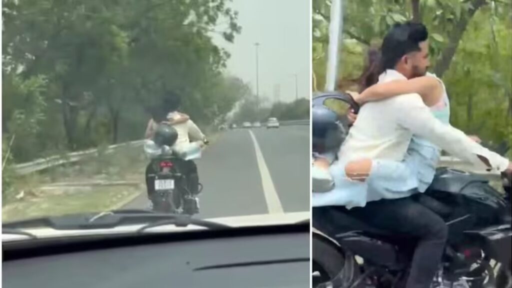 Rs. 53,500 Fine for 19 Seconds of Fame? Couple’s Viral Bike Act Backfires