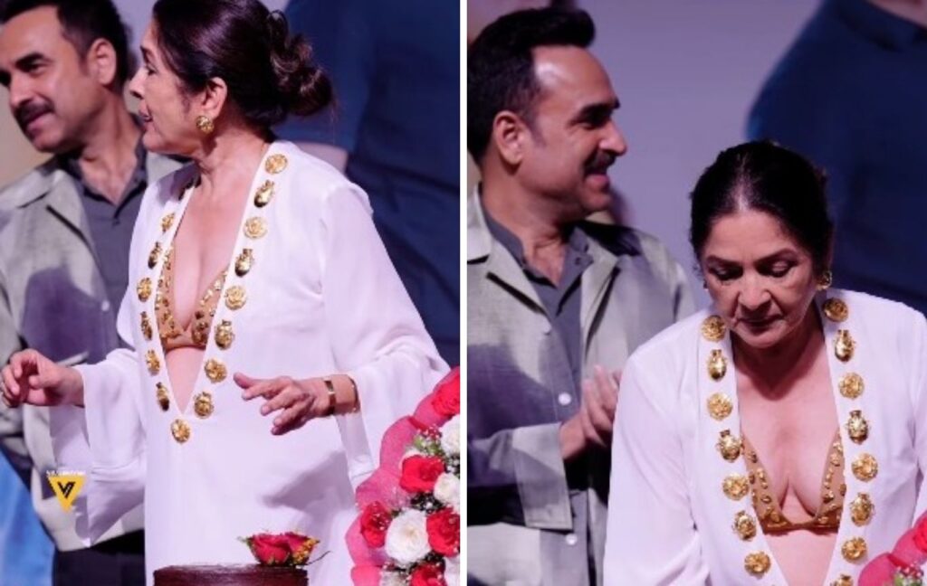 66-Year-Old Neena Gupta’s ‘Biscuit Bra’ Birthday Look Sparks Online Debate, Fans Defend Her Against Ageist Trolls