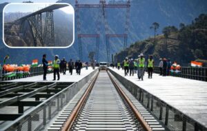 35 metres taller than the Eiffel Tower: India Unveils the World's Highest Single-Arch Railway Bridge in Kashmir