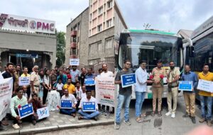 Pune: SIFF Honors Bus Drivers and Conductors on Father’s Day at PMC Bus Stand  