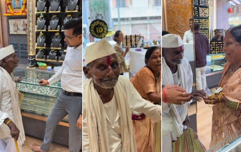 Chhatrapati Sambhajinagar: 93-Year-Old’s Love Story and Jeweller’s Kindness Win the Internet
