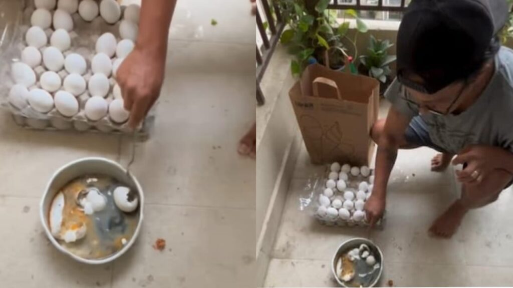 Viral Video Shows Rotten Eggs Delivered by Blinkit, Triggers Wave of Similar Complaints Online
