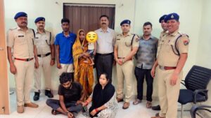 7-Month-Old Child Rescued and Woman Accused in Abduction Case Apprehended by RPF Pune