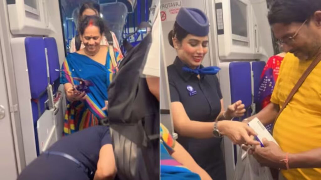 IndiGo Flight Attendant’s Surprise for Her Parents Mid-Air Leaves Internet in Tears