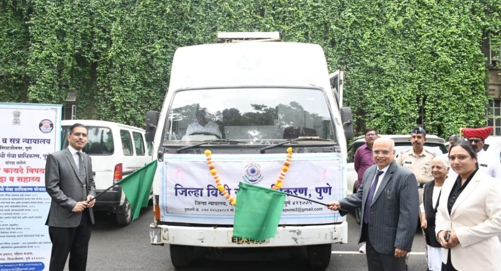 Justice At Your Doorstep: DLSA Pune Launches Mobile Lok Adalat Van To Deliver Legal Aid Across District