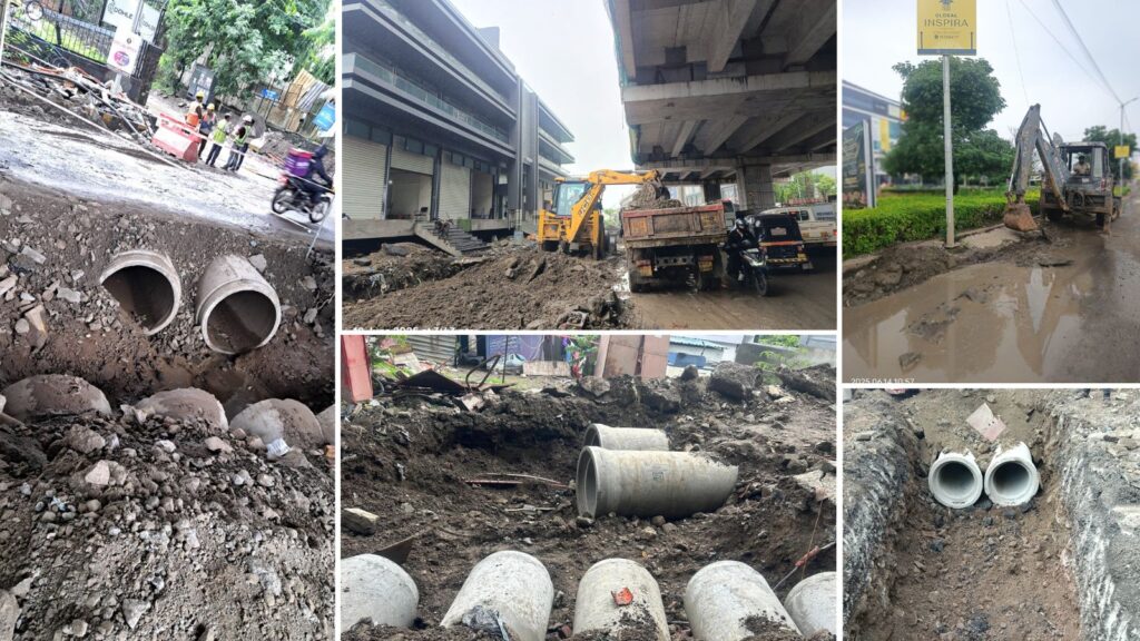 Pune: Metro Corridor Cleanup and Drainage Works Begin In Hinjawadi After Citizens Push Authorities Into Action