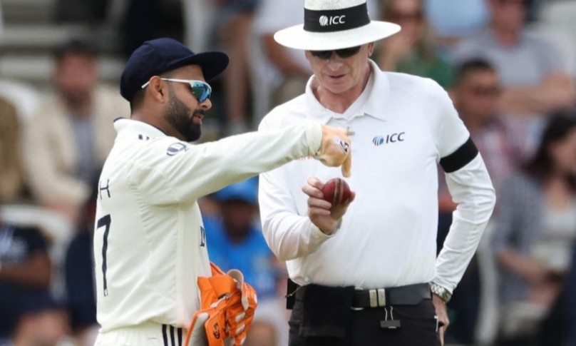 Rishabh Pant Reprimanded by ICC for Ball Change Outburst During IND vs ENG Headingley Test