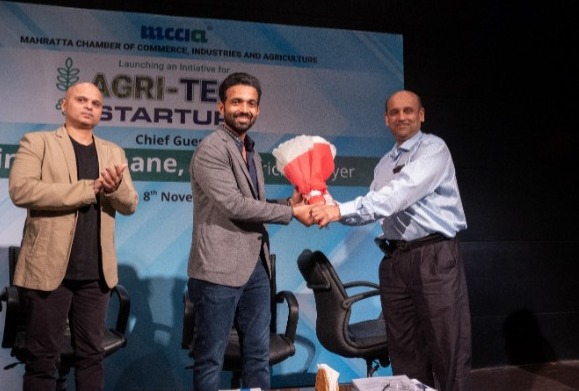 Pune Startup Canebot Secures Investment From Cricketer Ajinkya Rahane Enabled By MCCIA