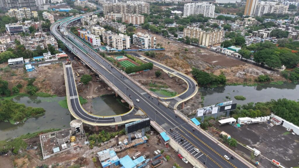 Pune News: New Ramp Connecting Pimpri-Chinchwad Link Road To Chikhali–Kalewadi BRT Open For Public 