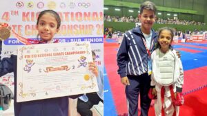 Pune Girl Clinches Gold at National Karate Championship, Earns Spot in Team India for South Asian Meet