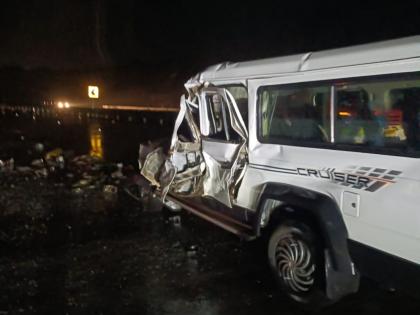 Thane Tragedy: Two Dead, Four Injured After Jeep Rams Into Truck on Samruddhi Expressway