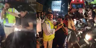 Maharashtra News: Youth Assaults Traffic Cop Amid Congestion, Watch Video