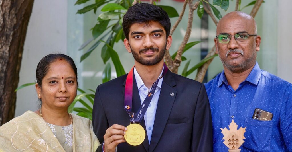 The Hands Behind the Board: How D Gukesh’s Parents Quietly Built a Chess Prodigy