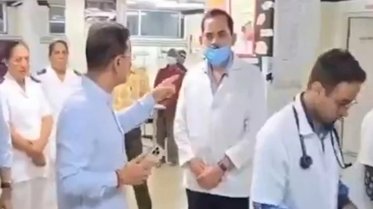Goa Minister Lashes Out at Doctor, Orders Suspension Amid Heated Exchange