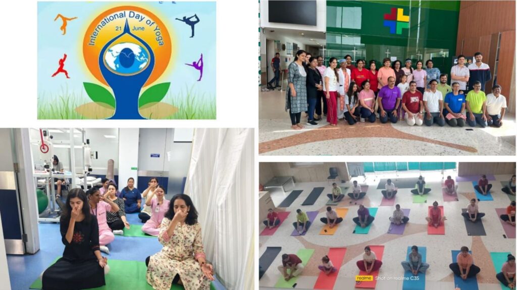 Pune: Ruby Hall Clinic Celebrates World Yoga Day with Patients and Staff