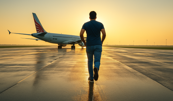 Mumbai Airport News: "From Kalamboli to Kaidi, Desperate Flier Runs After Plane, Air India Calls ‘Cut It’!