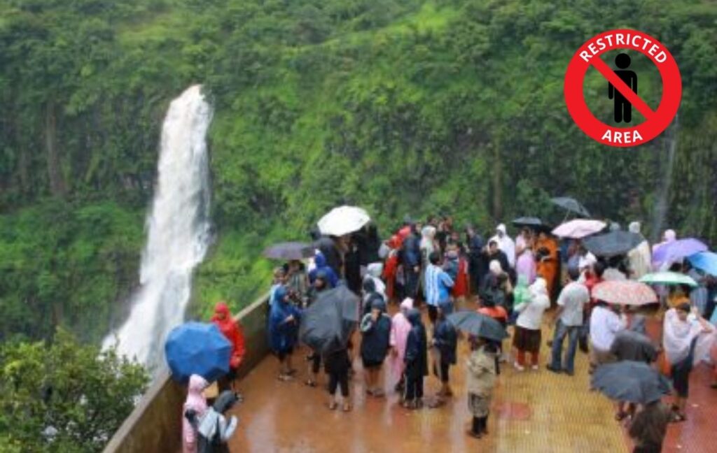 Restrictions Imposed at Satara Tourist Spots Till August 19; Includes Waterfalls, Kaas Plateau, Mahabaleshwar Sites, and Dams
