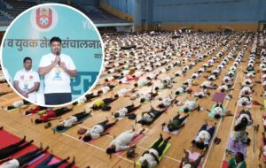 Pune Hosts Grand Yoga Day Celebration with 2500+ Participants at Balewadi