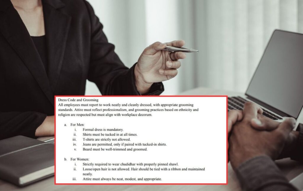 Viral Job Offer: No Open Hair, No T-Shirts—Indian Posting With 'Ribbon Rule' Triggers Outrage Online