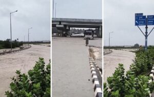 Torrential Rain Turns Samruddhi Highway into a River, Brings Traffic to a Standstill