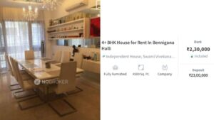 Bengaluru’s ₹23 Lakh Rental Deposit Sparks Outrage Online