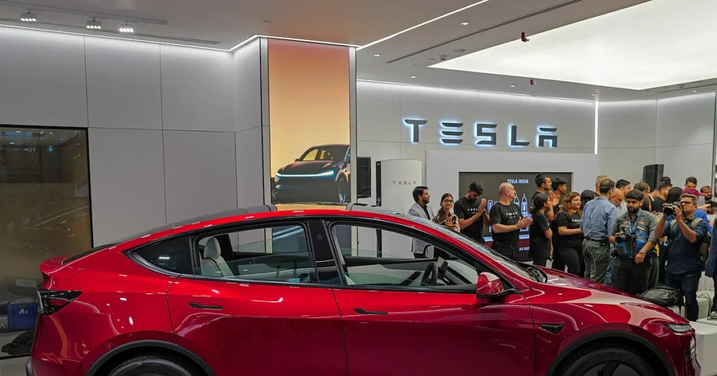 Tesla Officially Enters India: Electric Future Arrives in Mumbai — But at a Shocking Price