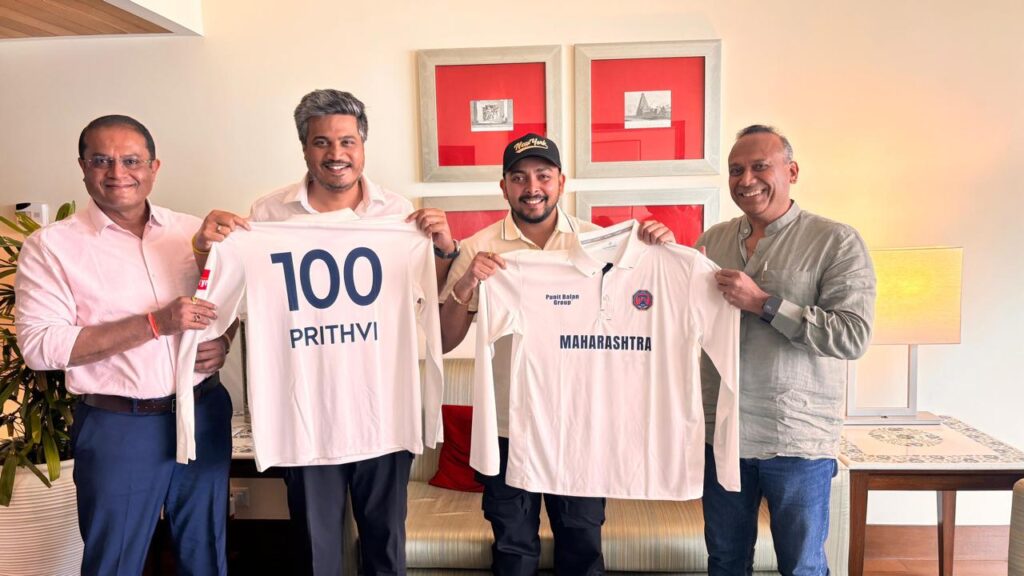 Ace Cricketer Prithvi Shaw Joins Maharashtra Cricket Team
