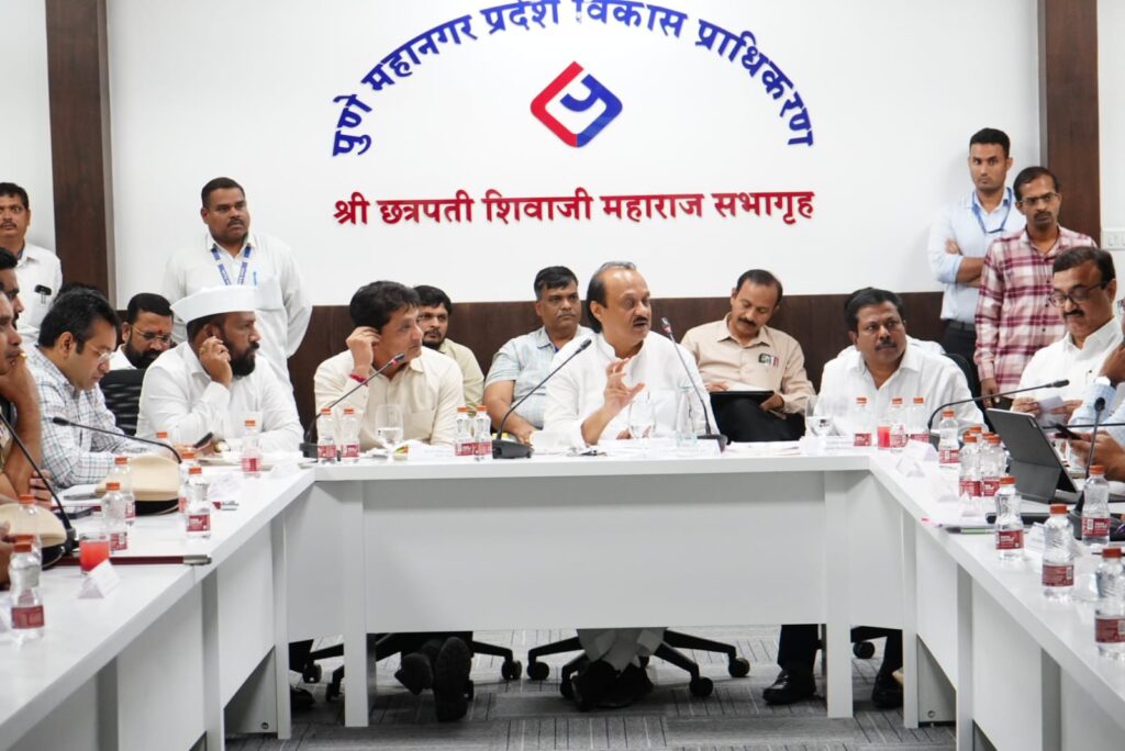 Pune: Ajit Pawar Demands Immediate and Future-Focused Action On Hinjawadi Traffic, Water, And Pollution Issues
