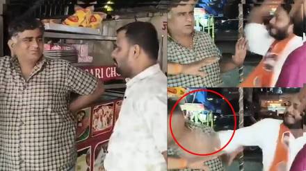 Viral Video: “Marathi Mai Bol…” MNS Workers Assault Restaurant Owner for Using Hindi; Incident from Mira Road Captured on Video
