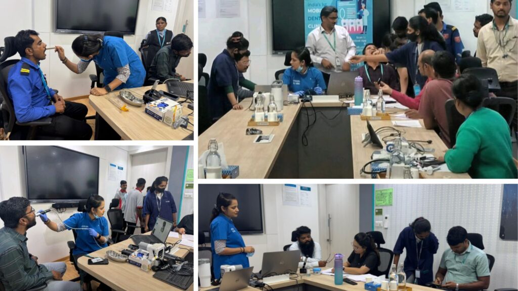 Pune: Cyient Hosts Health Chakra’s Oral Health Camp to Promote Preventive Care Among Employees