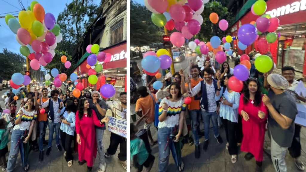 Pune: MIST LGBTQ Foundation Marks Indian Coming Out Day with Balloon Release