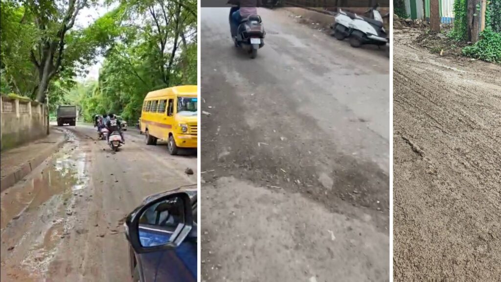 Residents Of Tara Baug and Sopan Baug Struggle With Slushy Roads As Construction Trucks Spill Mud
