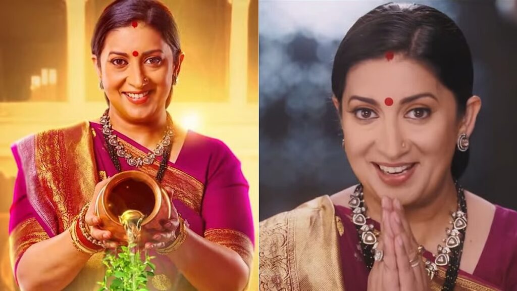 Smriti Irani Returns as Tulsi; Fee Reportedly Jumps from ₹1,800 to ₹14 Lakh Per Episode