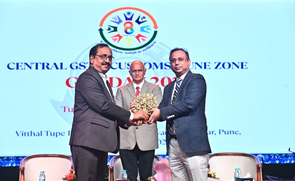 CGST & Customs Pune Zone Marks 8th GST Day at Hadapsar; Felicitates Taxpayers and Officials with Cultural CelebrationsÂ