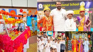 Dindi Procession Organized by SNBP School and Junior College Draws Enthusiastic Participation