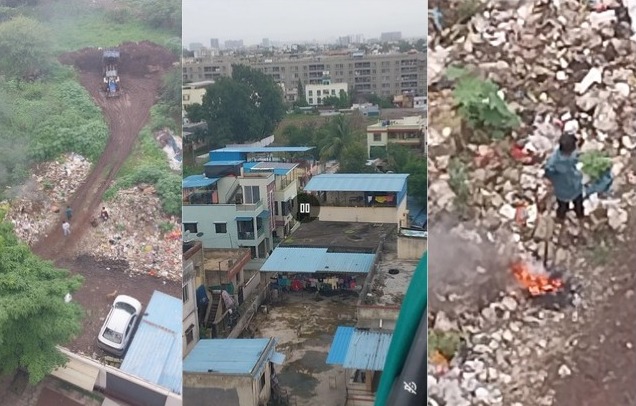 Pune: Garbage Dump Behind Dhanori’s Shubhankar Durvaa Society Sparks Health Fears Among Residents