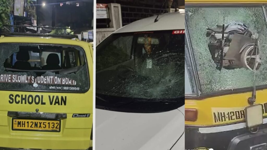 Midnight Mayhem in Pune: Village Goons Vandalize Over 20 Vehicles in 2-Hour Rampage