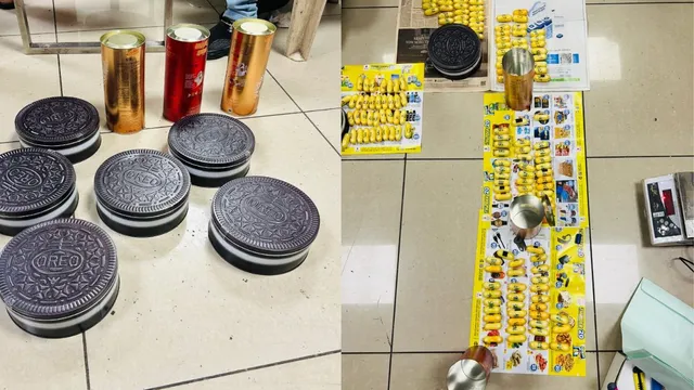 Mumbai: Indian Woman Busted with ₹62 Crore Cocaine Stash Hidden in Oreo Boxes After Flight from Doha