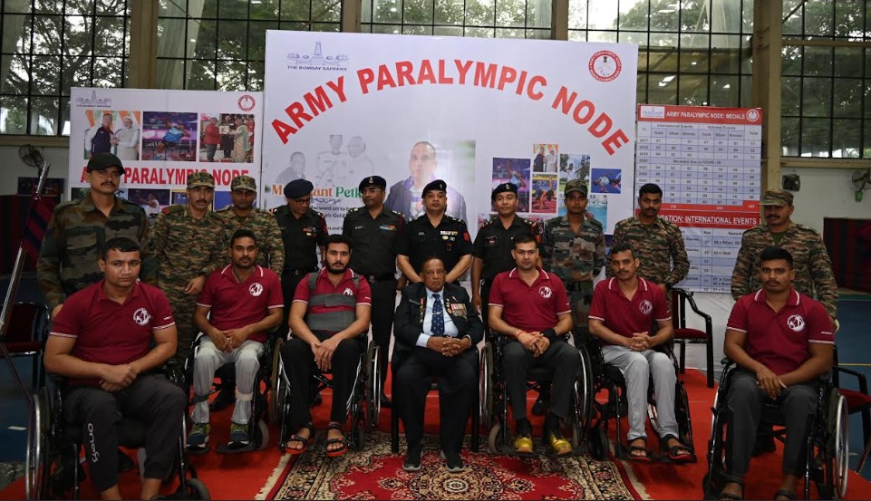 Pune: Paralympic Legend Murlikant Petkar Visits Army Paralympic Node At Khadki, Inspires Wounded Warriors