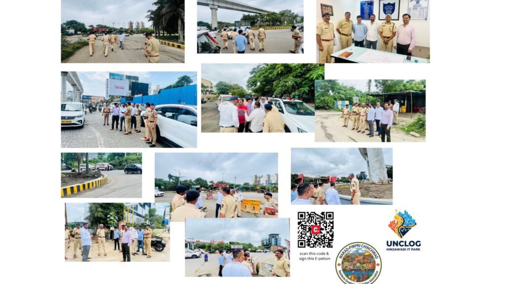 Pune: Hinjawadi IT Park Traffic Woes Under Scanner As Residents And Pimpri Chinchwad Police Conduct Survey After CM’s Intervention
