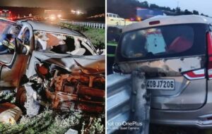 Another Tragic Crash on Samruddhi Expressway: 2 Dead, 3 Critical in Washim Collision Involving One Family