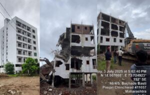 Pune: PMRDA Books Four For Illegal Constructions On Natural Streams In Hinjawadi; Demolition Drive Intensifies In Marunji