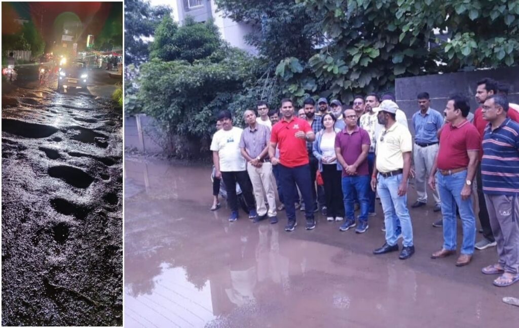 Pune: Wagholi’s Roads Turn Into A Nightmare: Residents Question PMC Over ₹10 Lakh Missing Funds