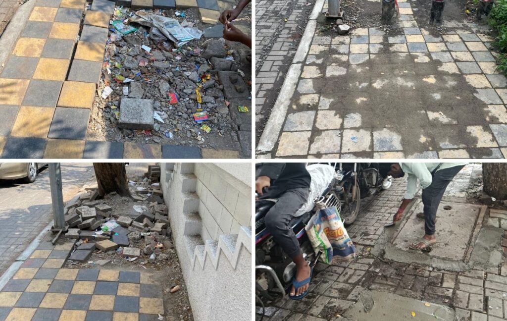 Pune: Footpaths Restored In Kalyani Nagar, Residents Welcome Safer And Cleaner Walkways