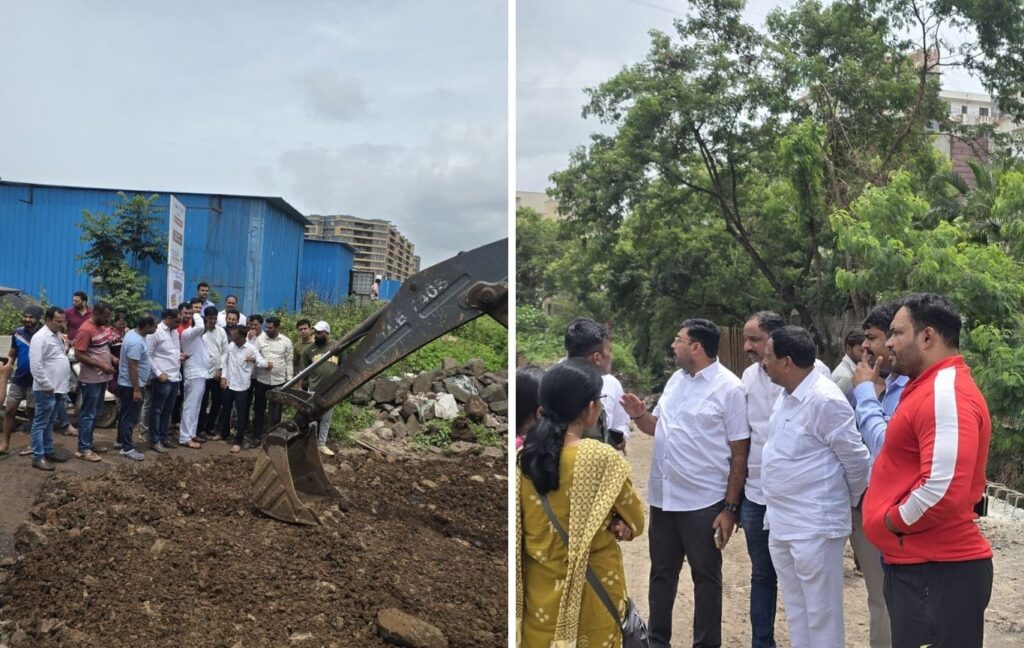 Pune: Lohgaon's Incomplete DP Road Work To Resume Soon, Assures MLA Bapusaheb Pathare