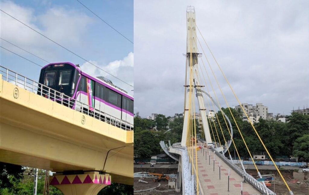 Pune Metro’s Iconic Veena-Shaped Omkareshwar Bridge Likely To Open In August