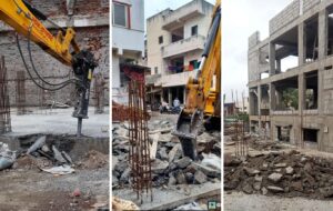 Pune News: PCMC Cracks Down on Unauthorized Constructions in Thergaon and Rahatani