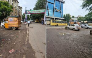 Pune: Kondhwa Residents Raise Alarm Over Illegal Parking Near Kumar Suraksha, Urge Swift Action To Prevent Accidents